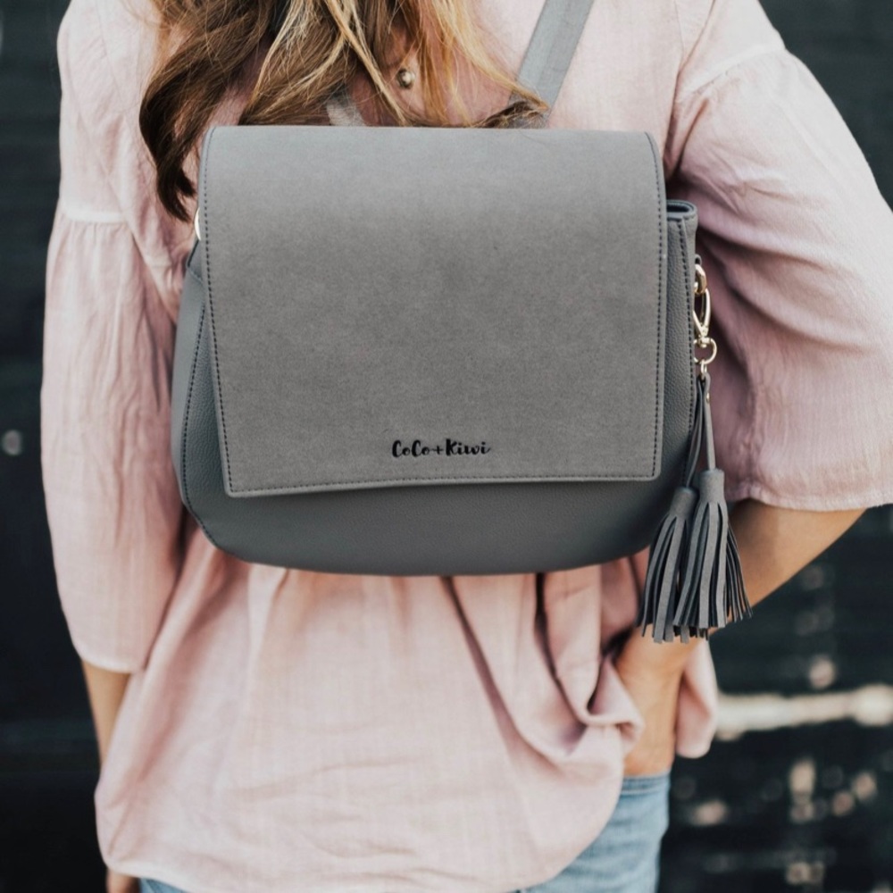 Coco & Kiwi mini Austin satchel in Dusk
